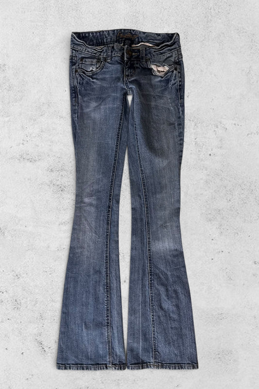 Lågmidjade jeans stl: XXS