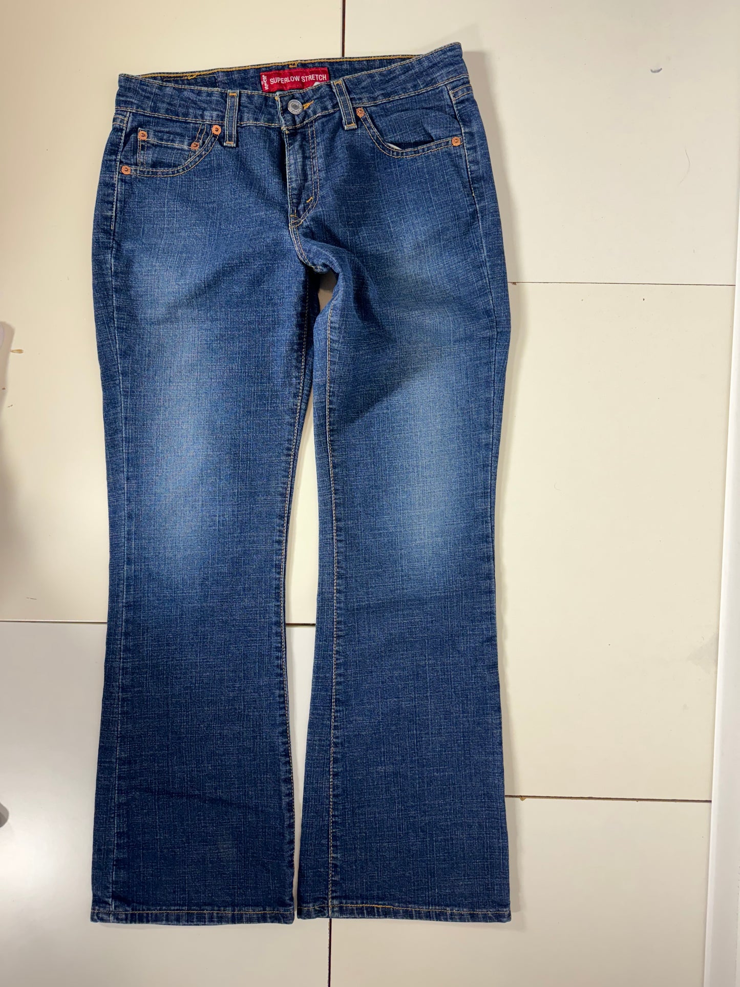 Lågmidjade jeans stl: S