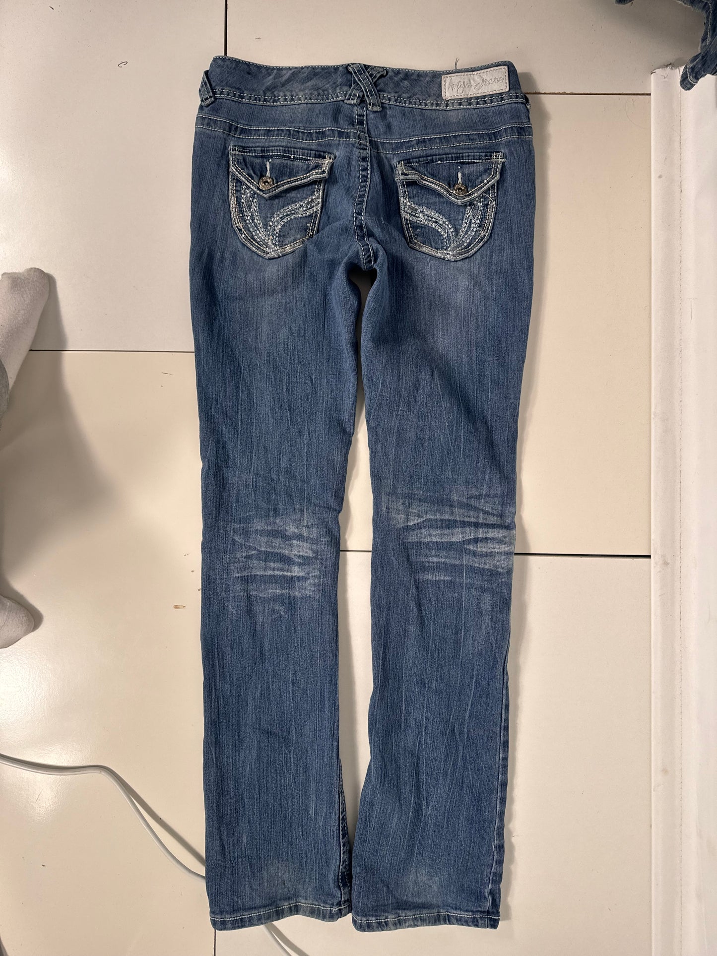 Lågmidjade jeans stl: XS