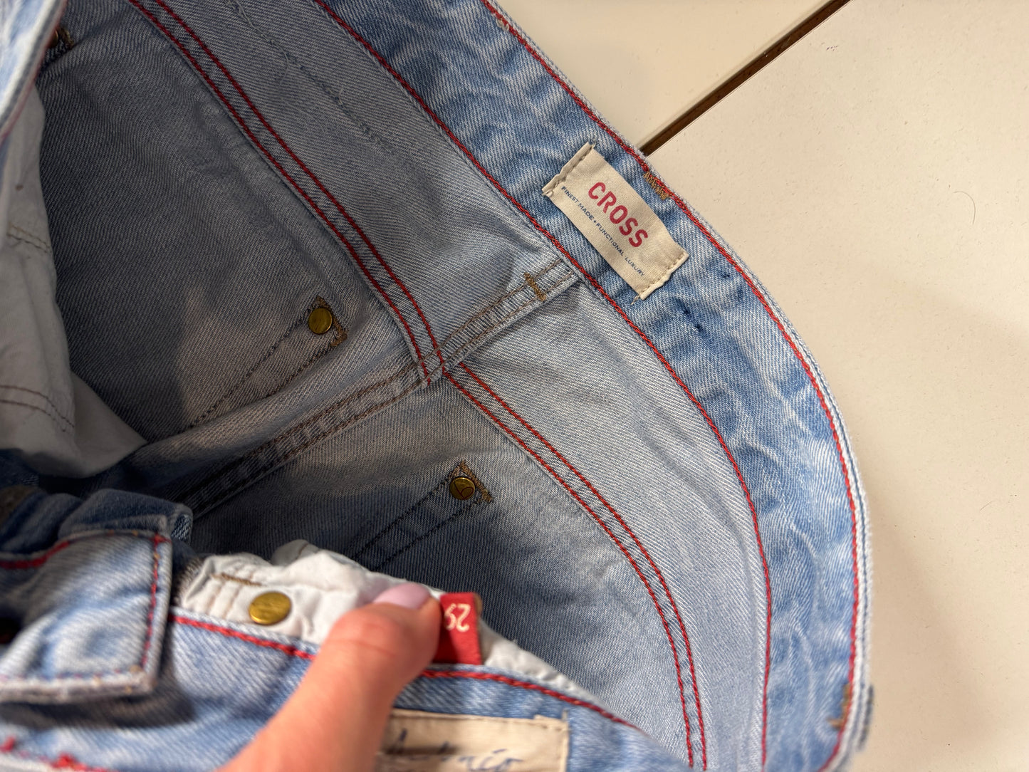 Lågmidjade jeans stl: XS/S