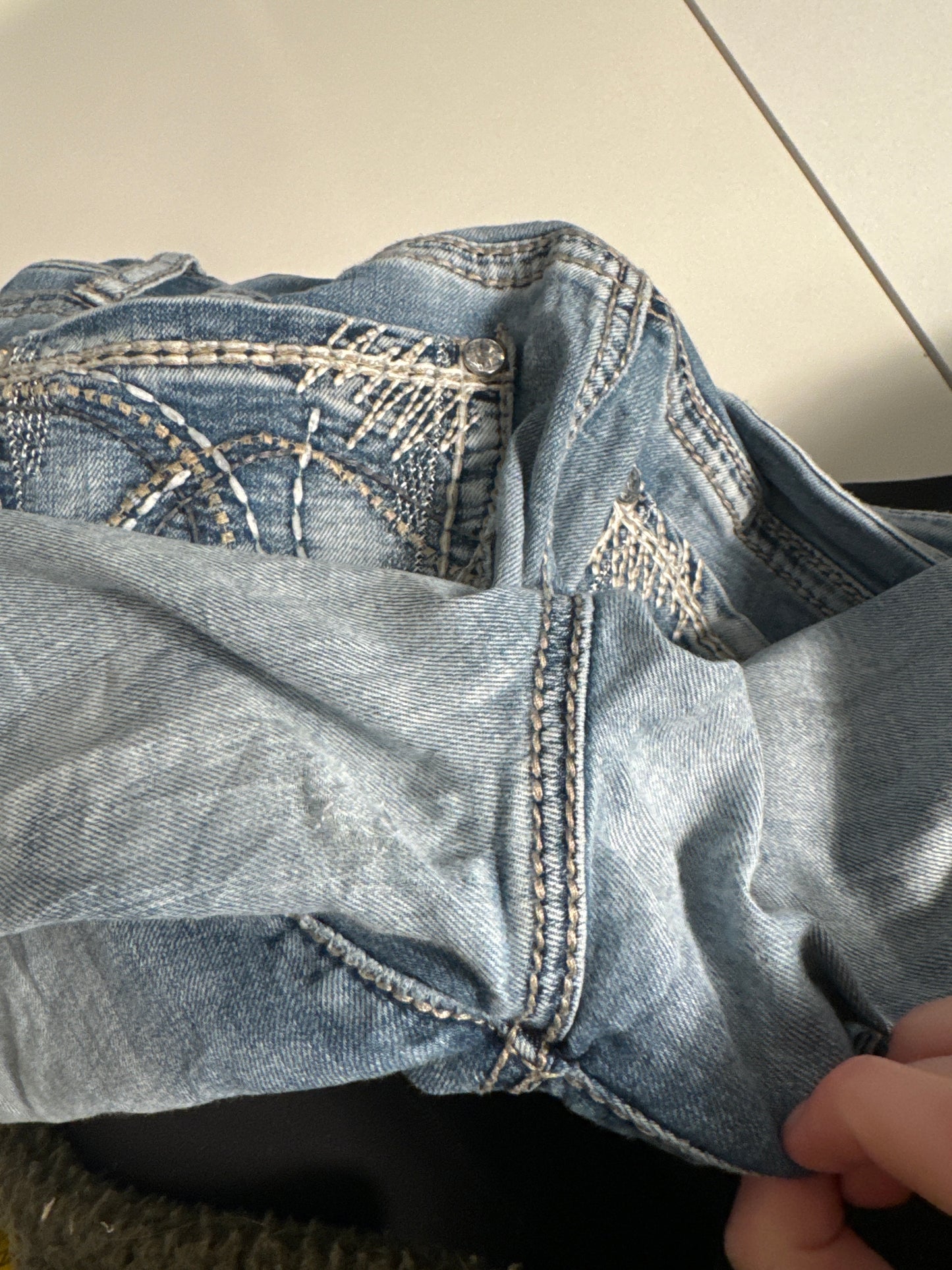 Lågmidjade jeans stl: S