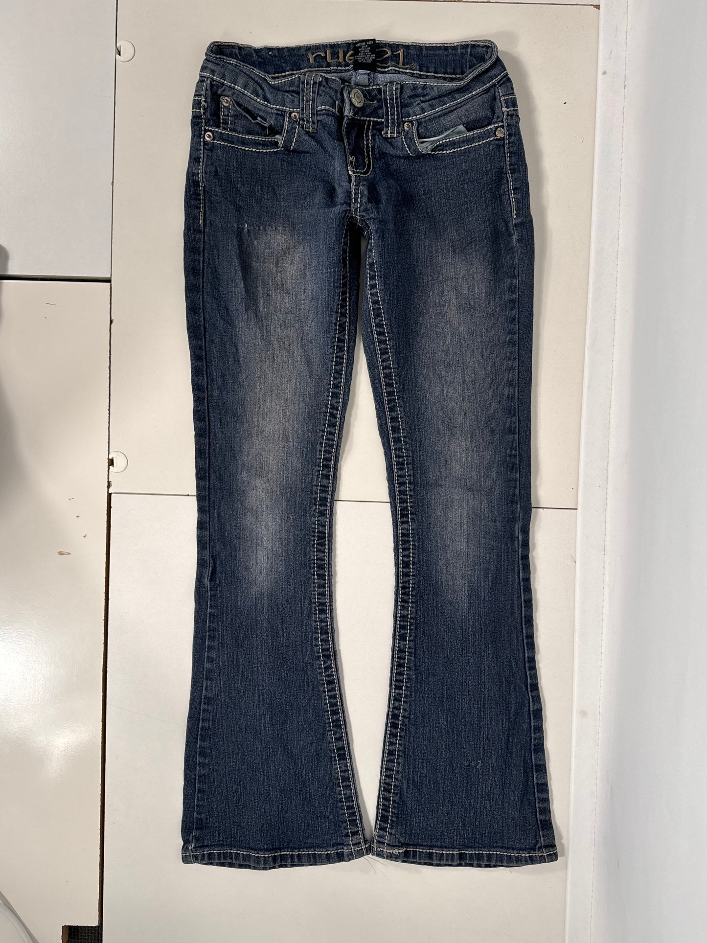 Lavlivede jeans str: XXS