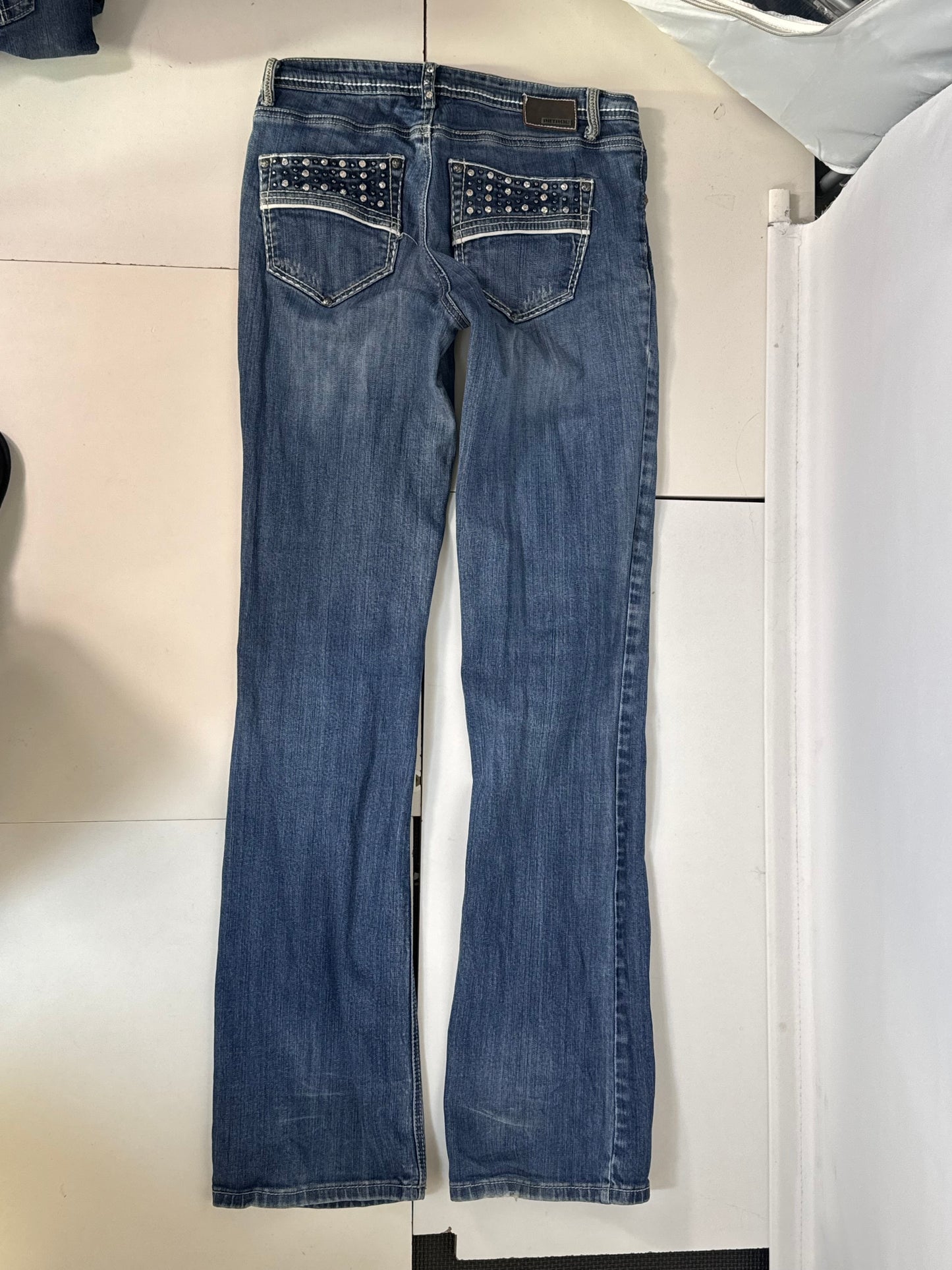 Lågmidjade jeans stl: S