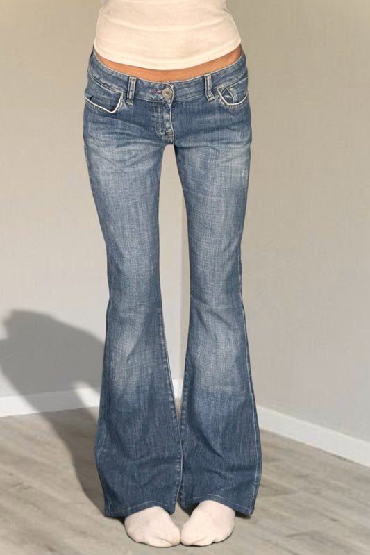 Lågmidjade jeans stl: S