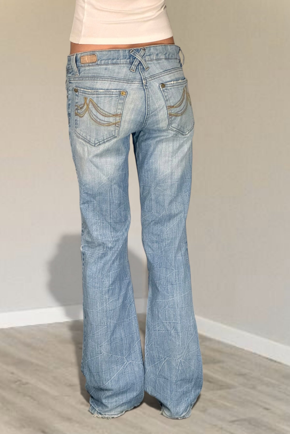Lågmidjade jeans stl: S/M