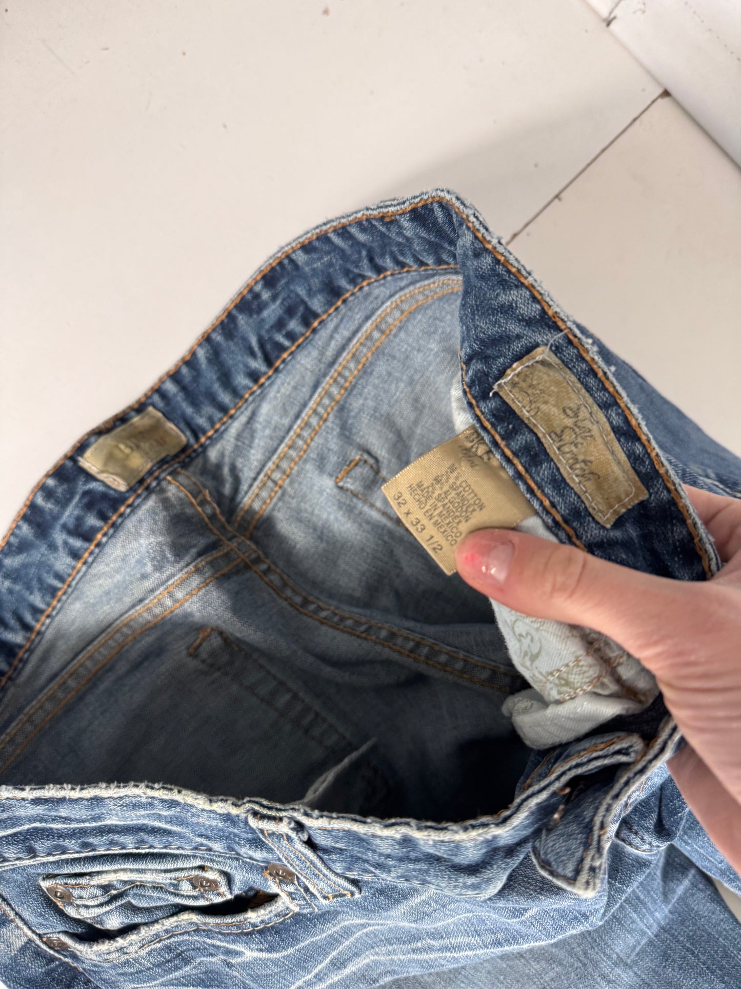 Lågmidjade jeans stl: L