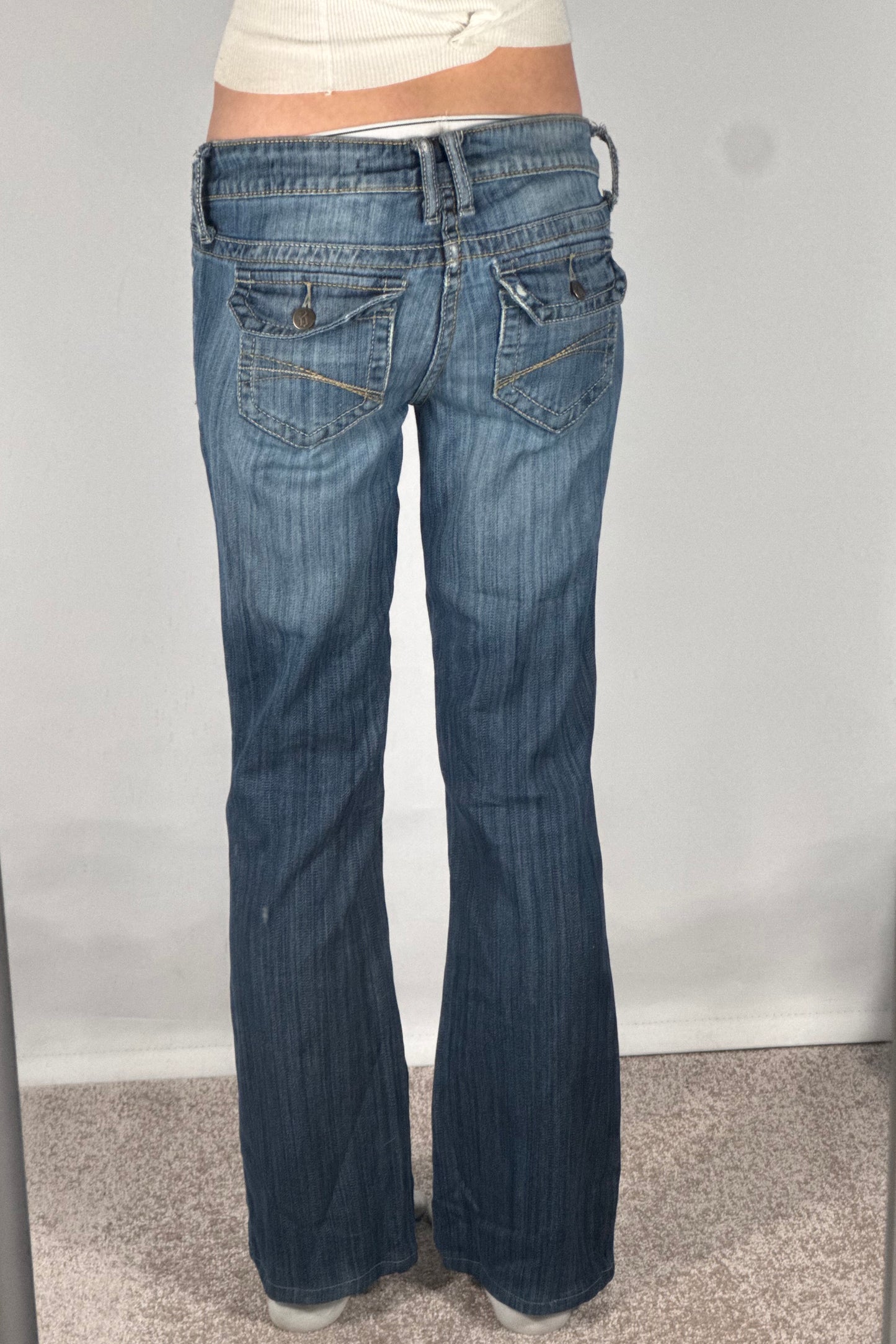 Lavlivede jeans str: S
