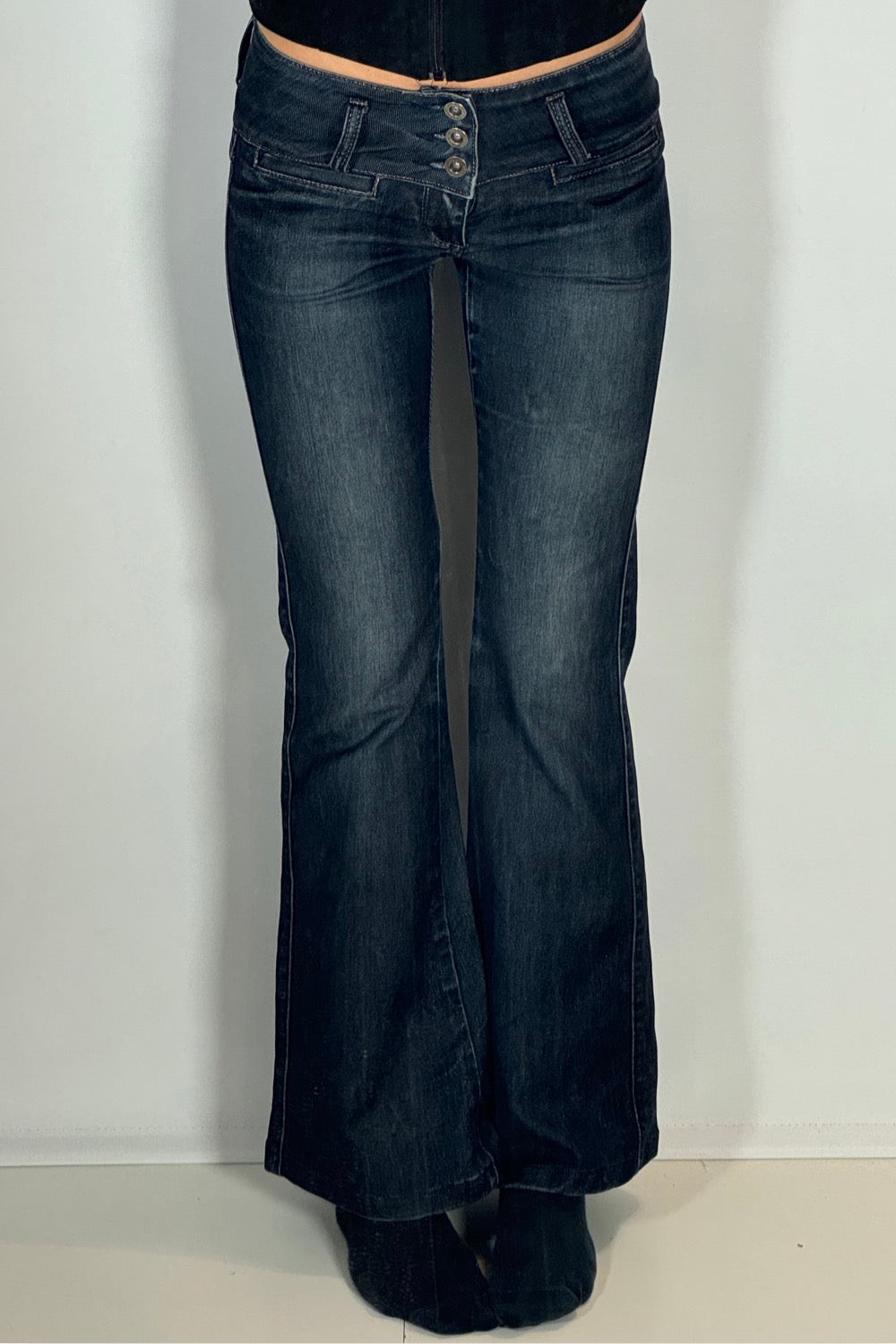Lågmidjade jeans stl: XS