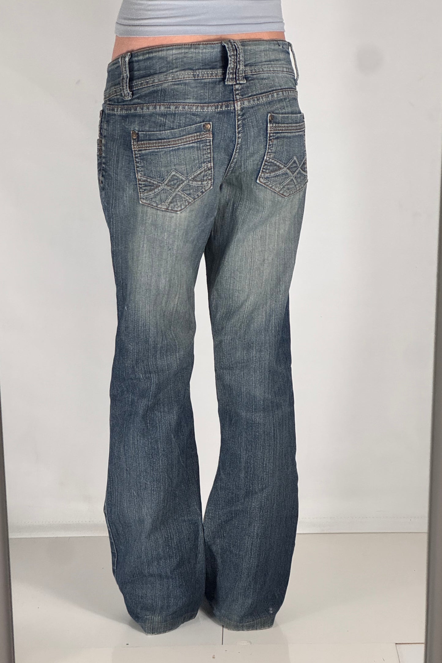 Lågmidjade jeans stl: S/M