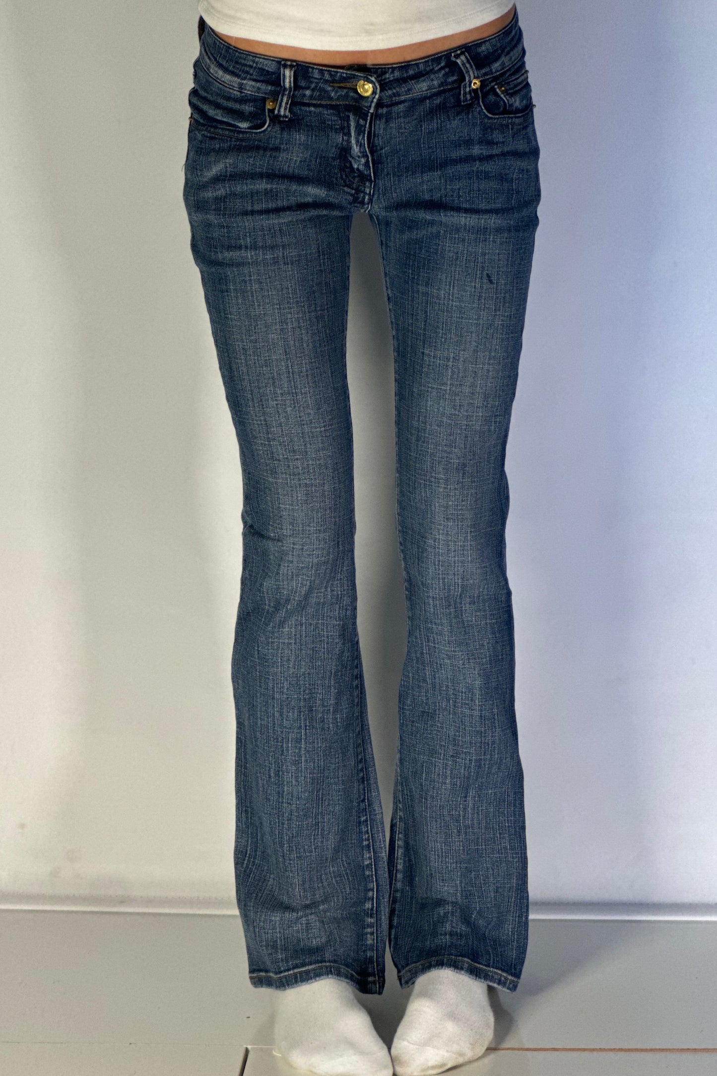 Lågmidjade jeans stl: XS