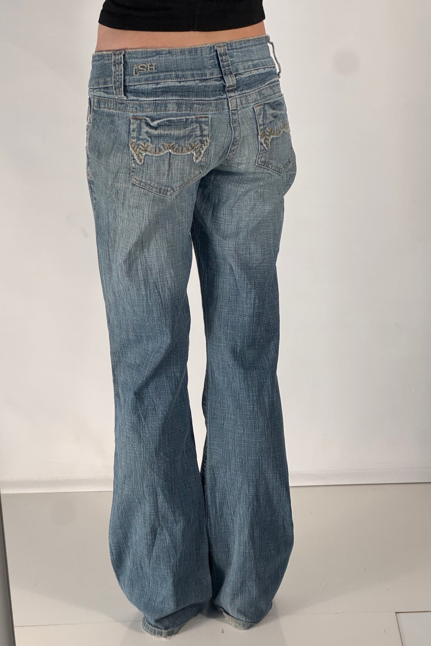 Lågmidjade jeans stl: S