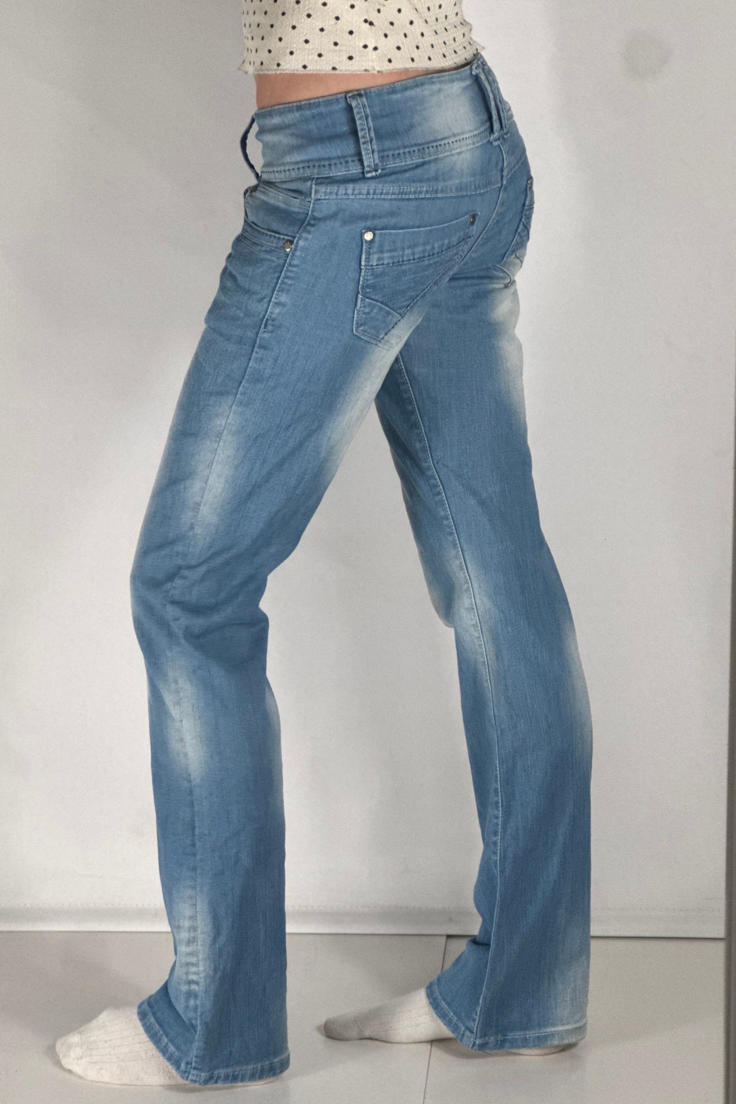 Lågmidjade jeans stl: XS