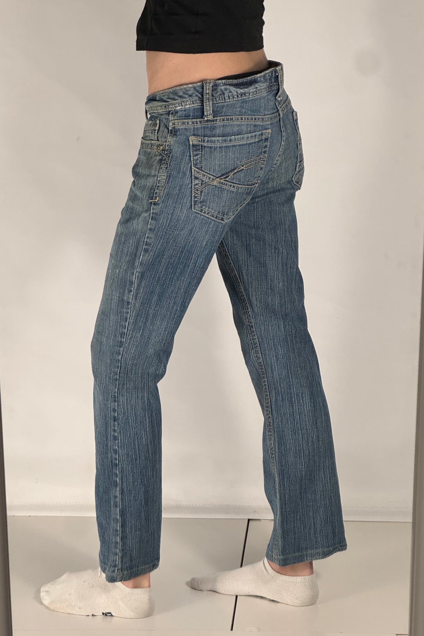 Lågmidjade jeans stl: M