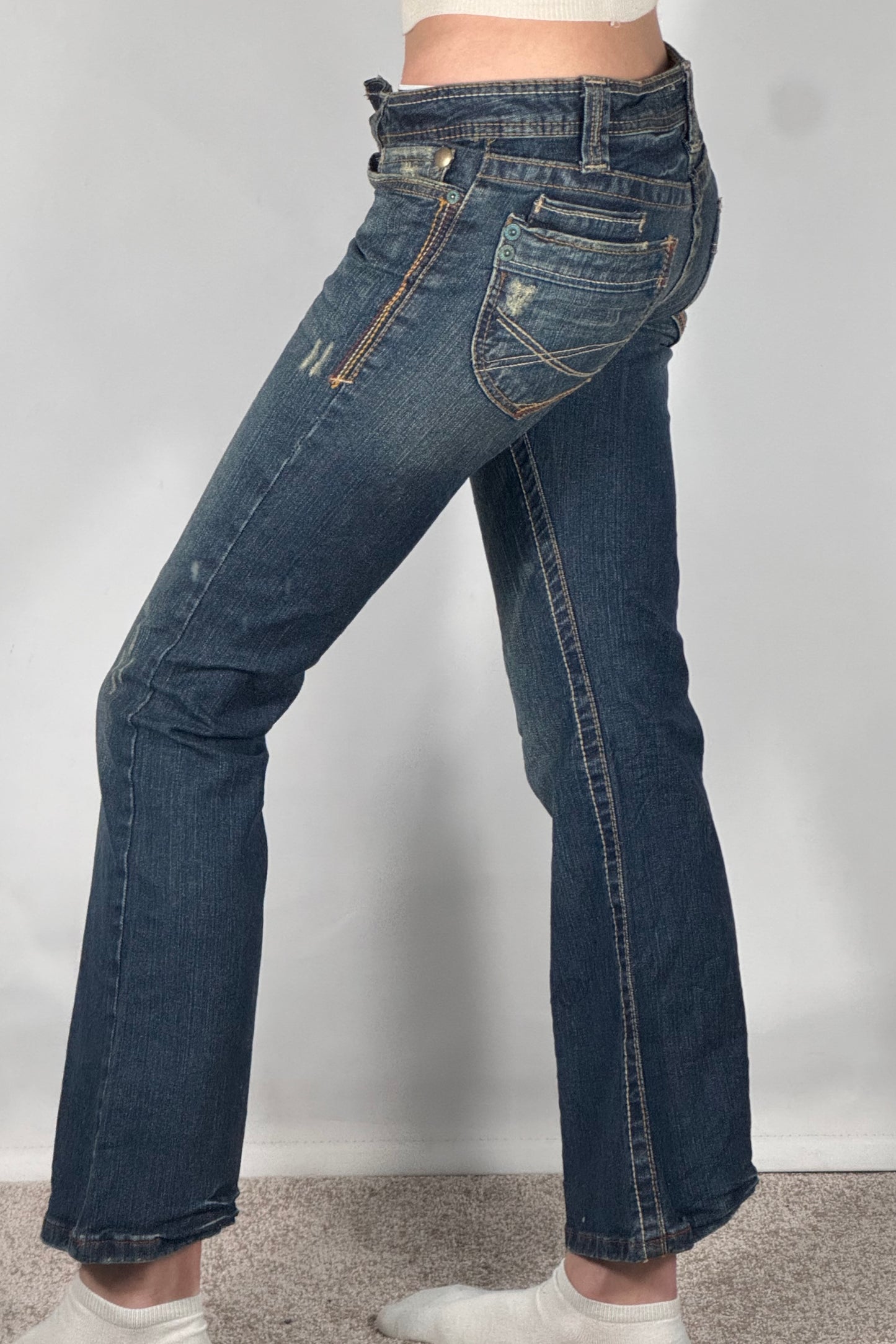 Lågmidjade jeans stl: XXS