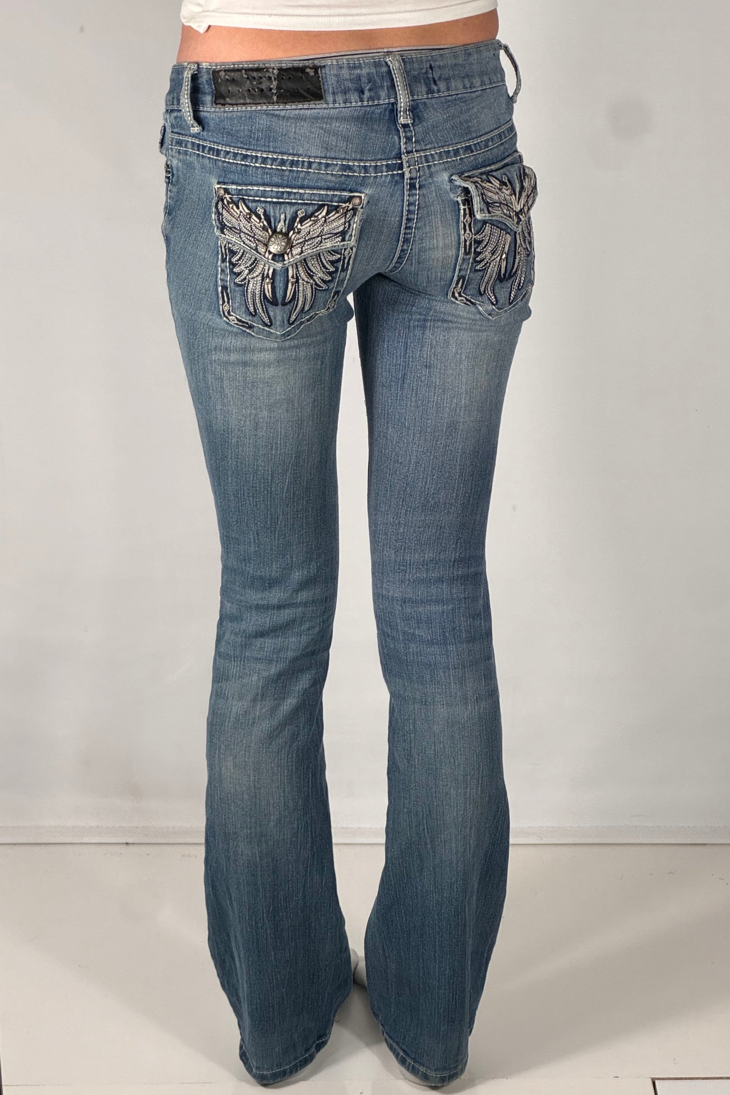 Lågmidjade jeans stl: XS