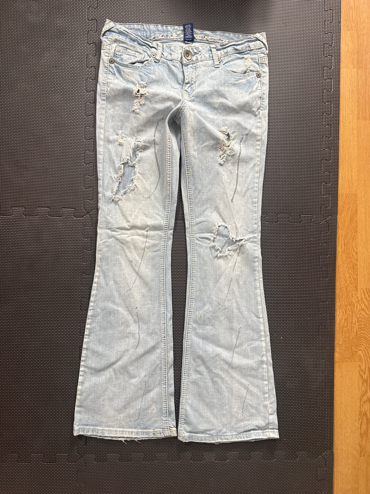 Lågmidjade jeans stl: M