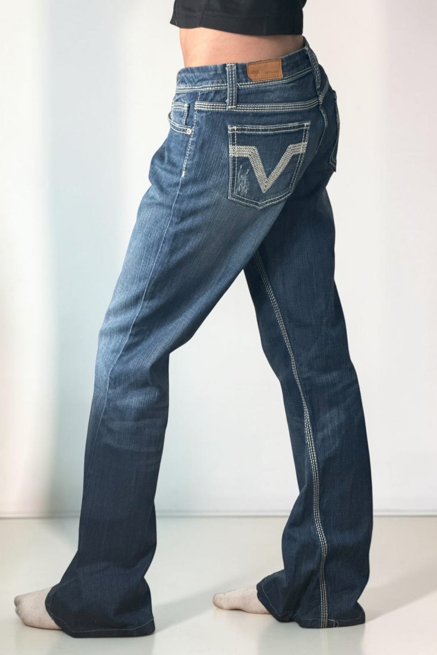 Lågmidjade jeans stl: