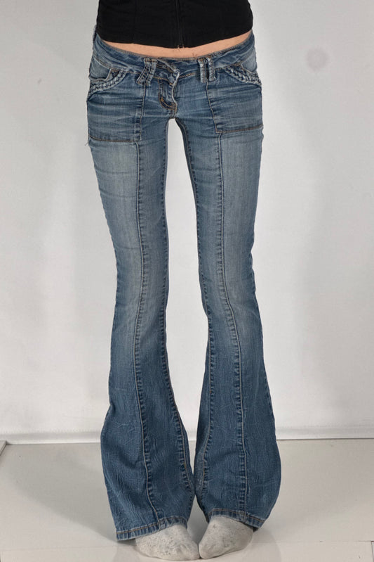 Lågmidjade jeans stl: XXS
