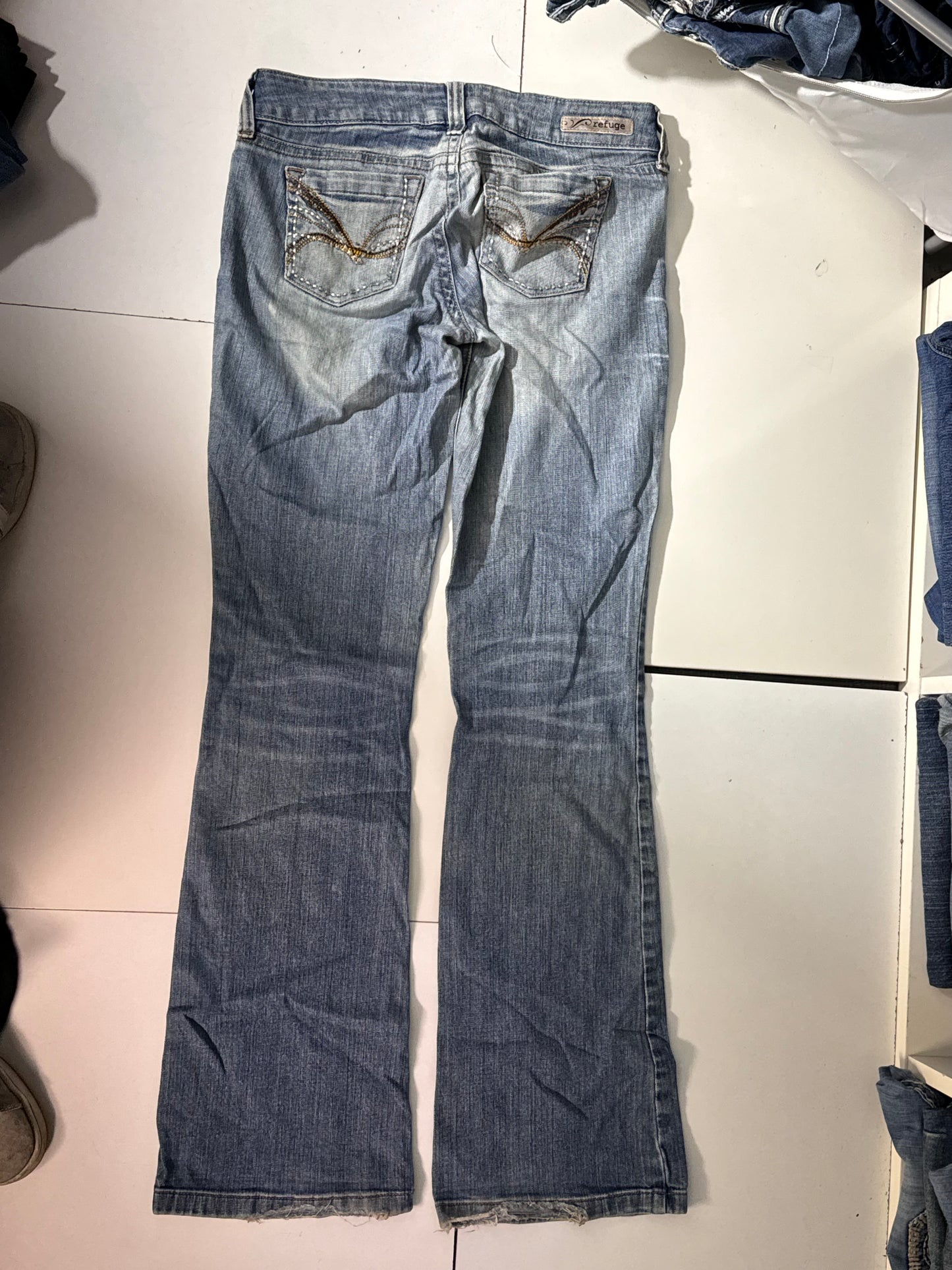 Lågmidjade jeans stl: XXS