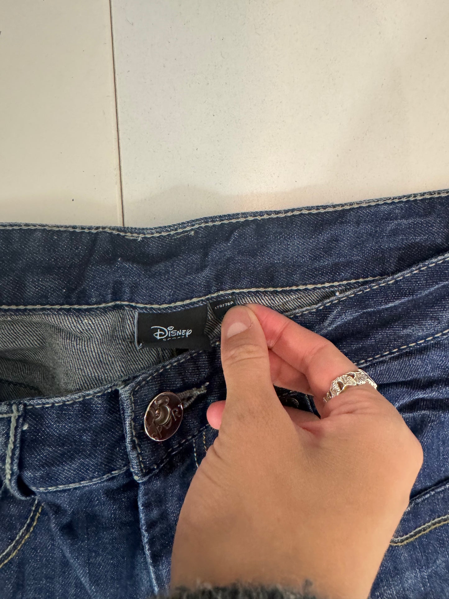 Lågmidjade jeans stl: S