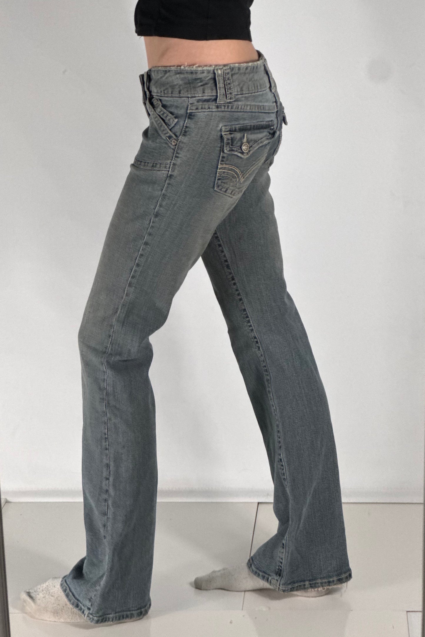 Lågmidjade jeans stl: XS
