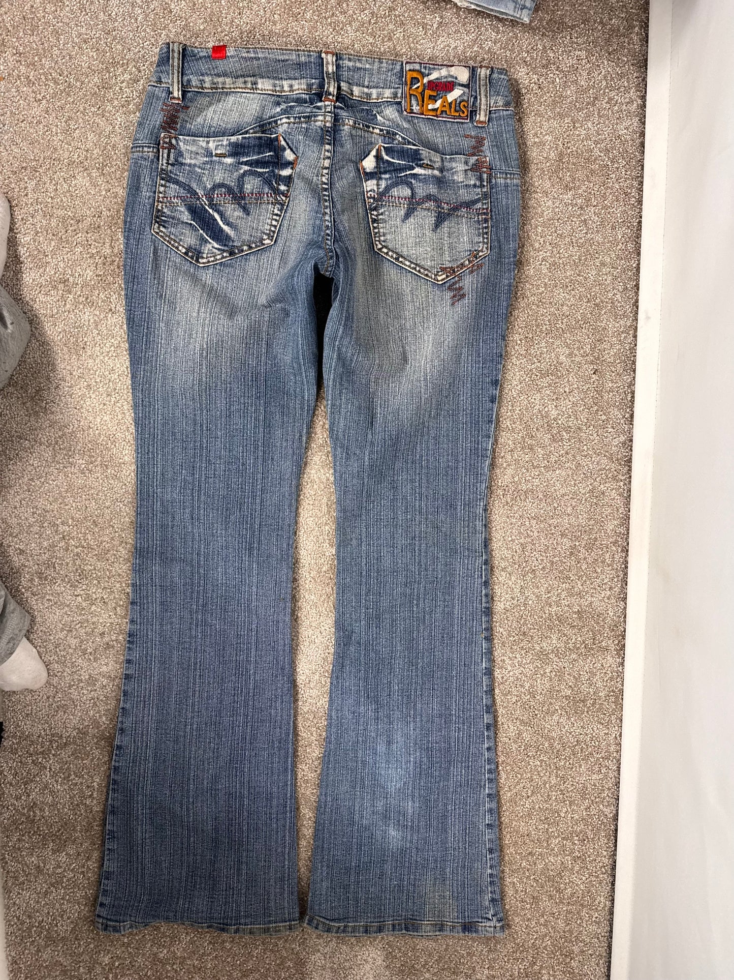 Lågmidjade jeans stl: M