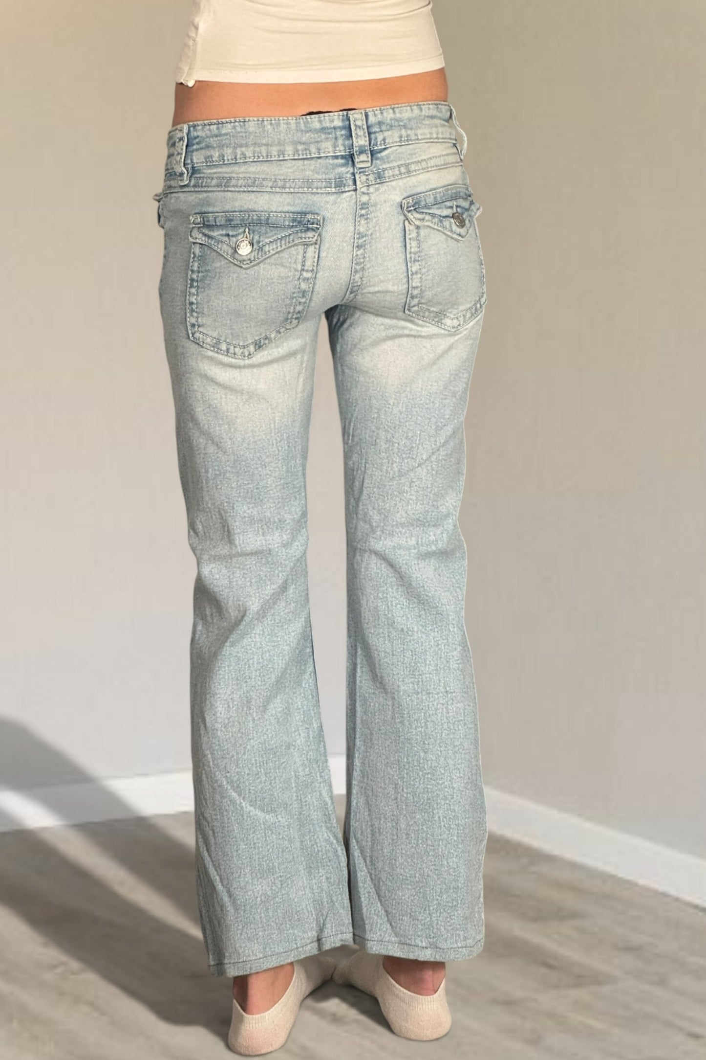 Lågmidjade jeans stl: XXS