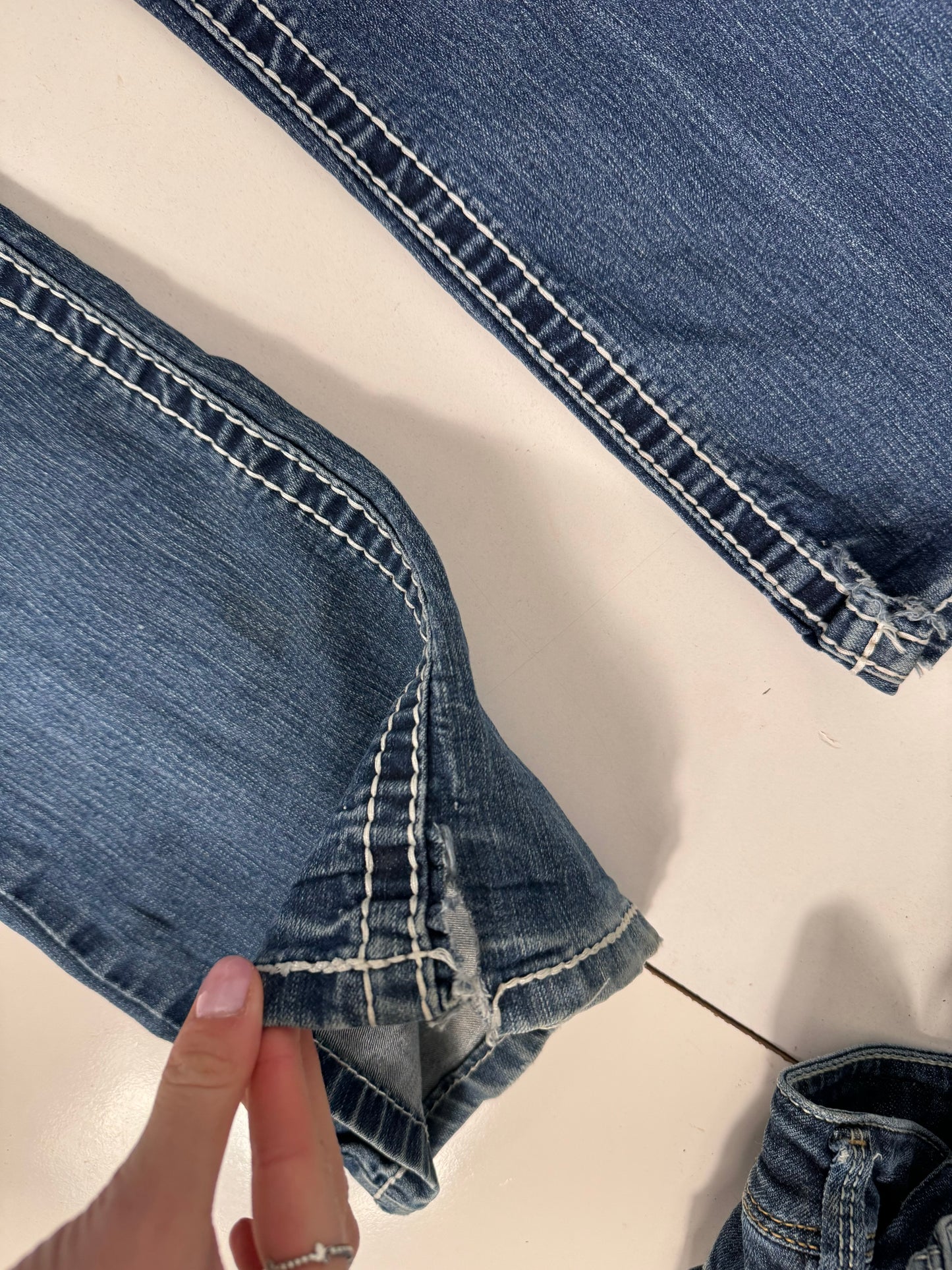 Lågmidjade jeans stl: S