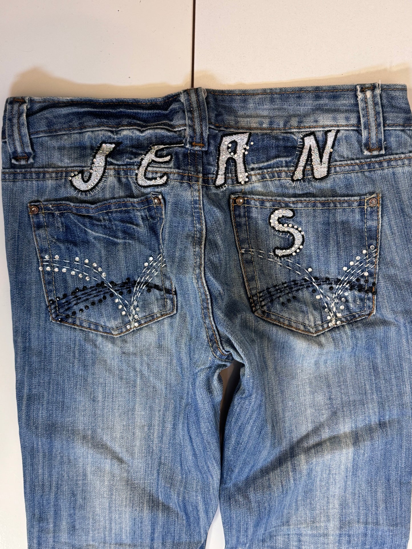 Lågmidjade jeans stl: XXS