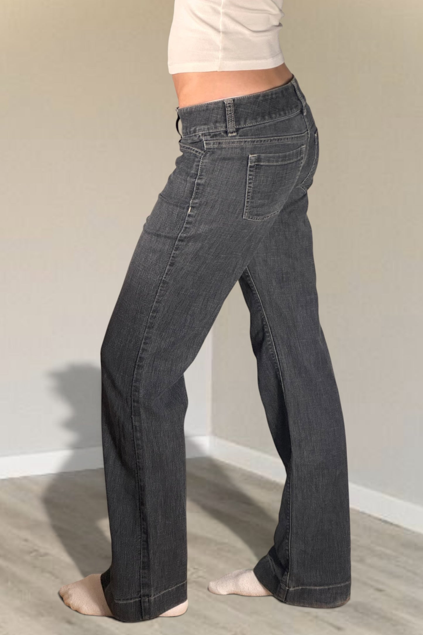 Lågmidjade jeans stl: XS