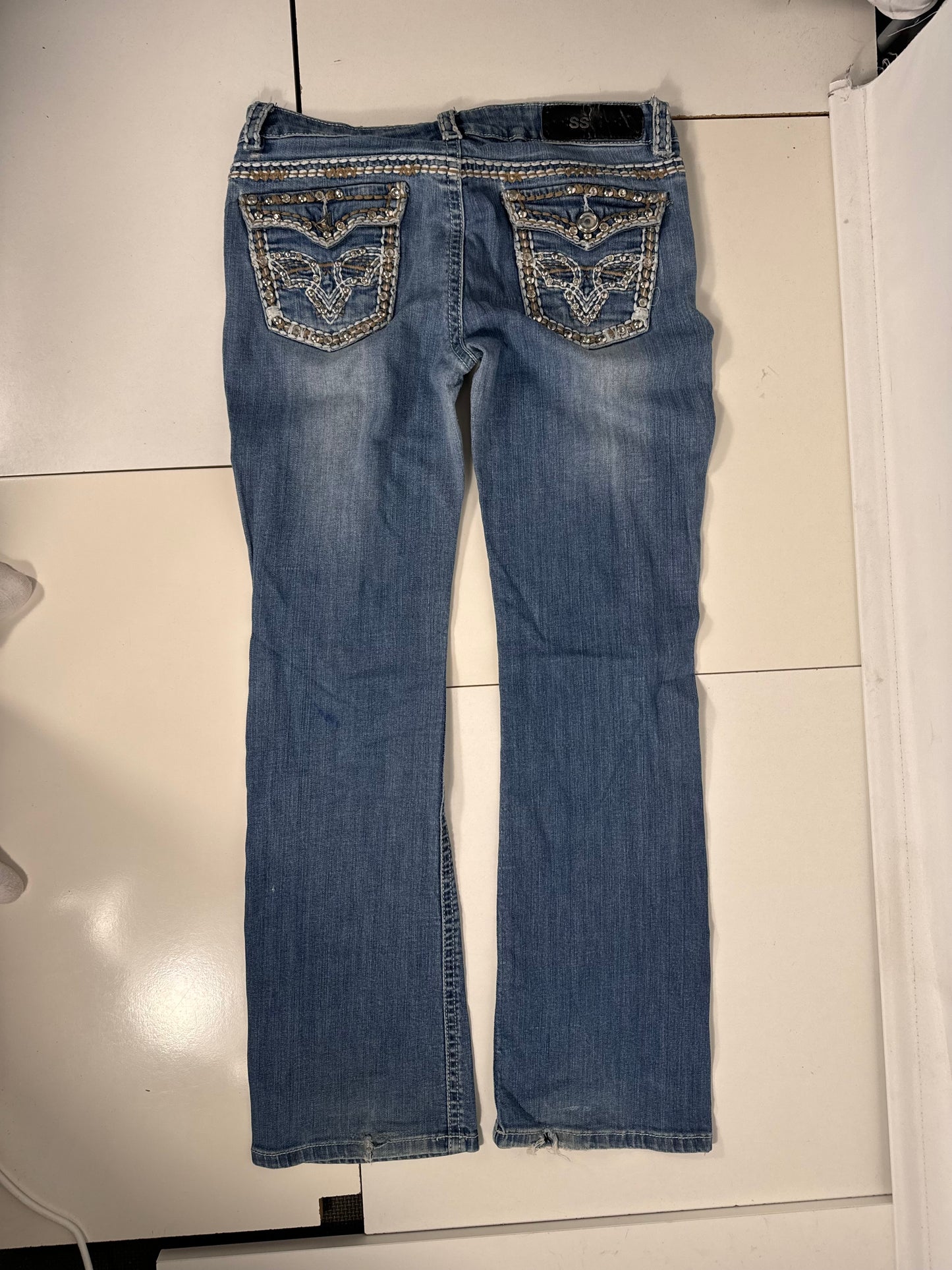 Lågmidjade jeans stl: M