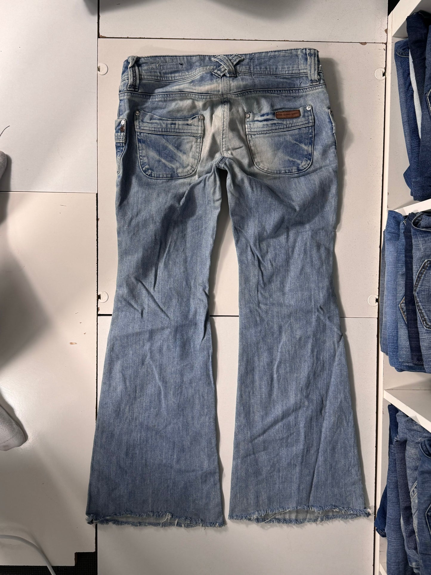 Lågmidjade jeans stl: S