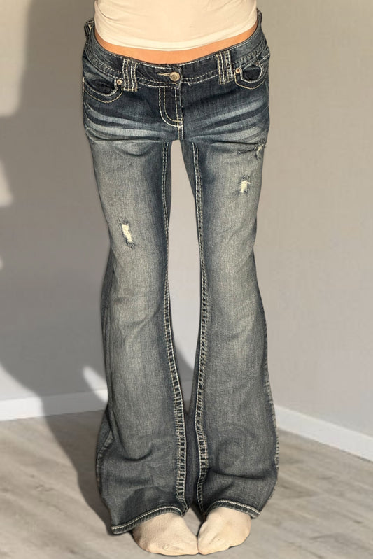 Lågmidjade jeans stl: M