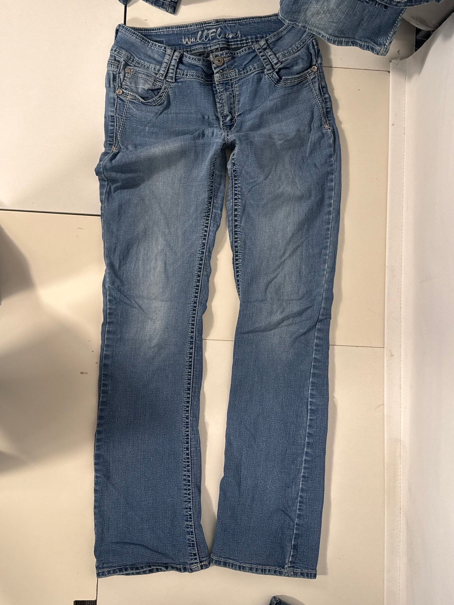 Lågmidjade jeans stl: