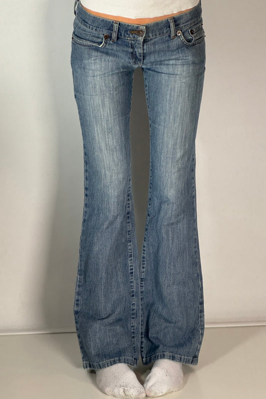 Lågmidjade jeans stl: S
