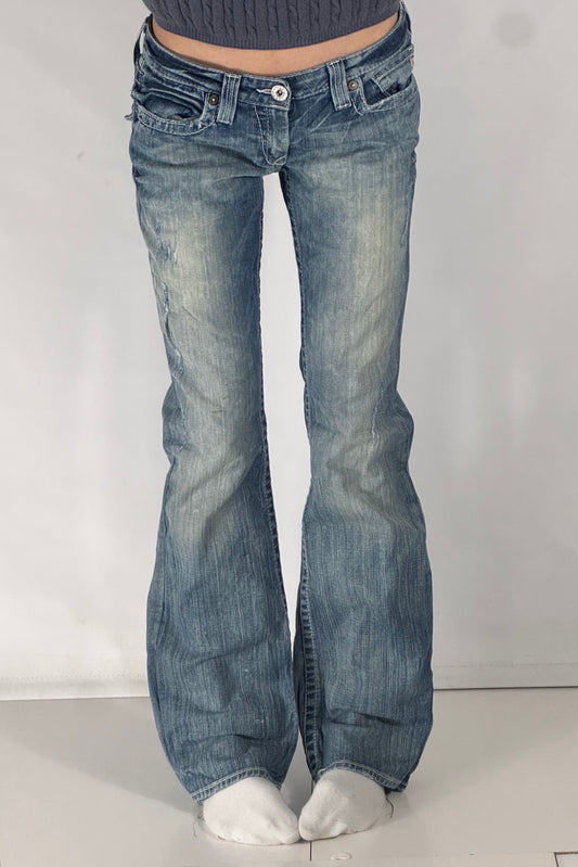 Lågmidjade jeans stl: S