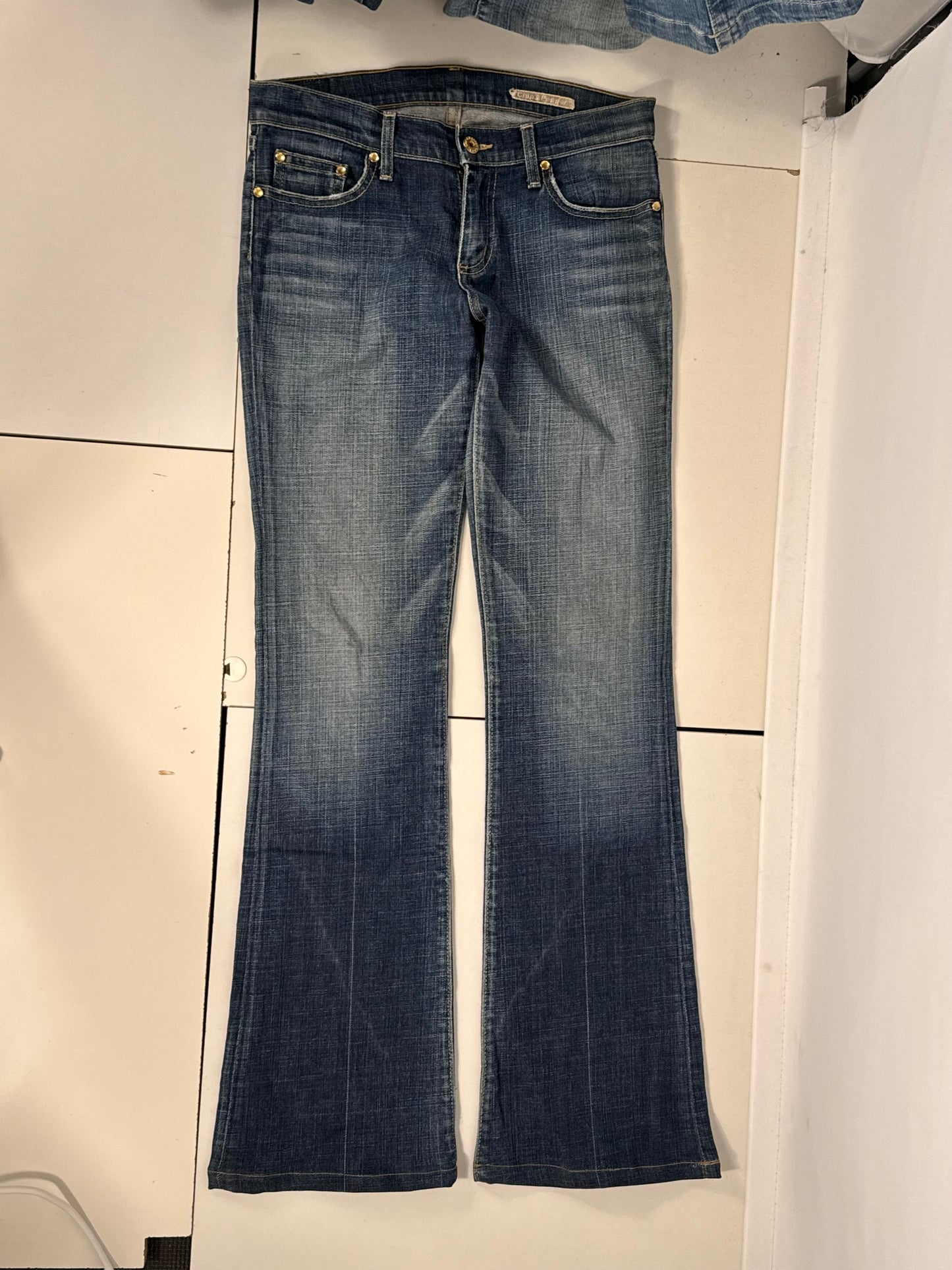 Lavlivede jeans str: XS