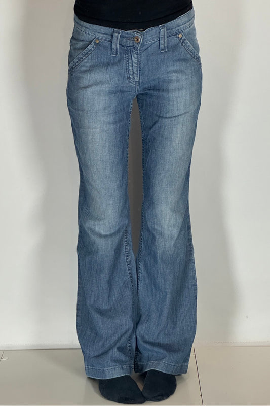 Lågmidjade jeans stl: M