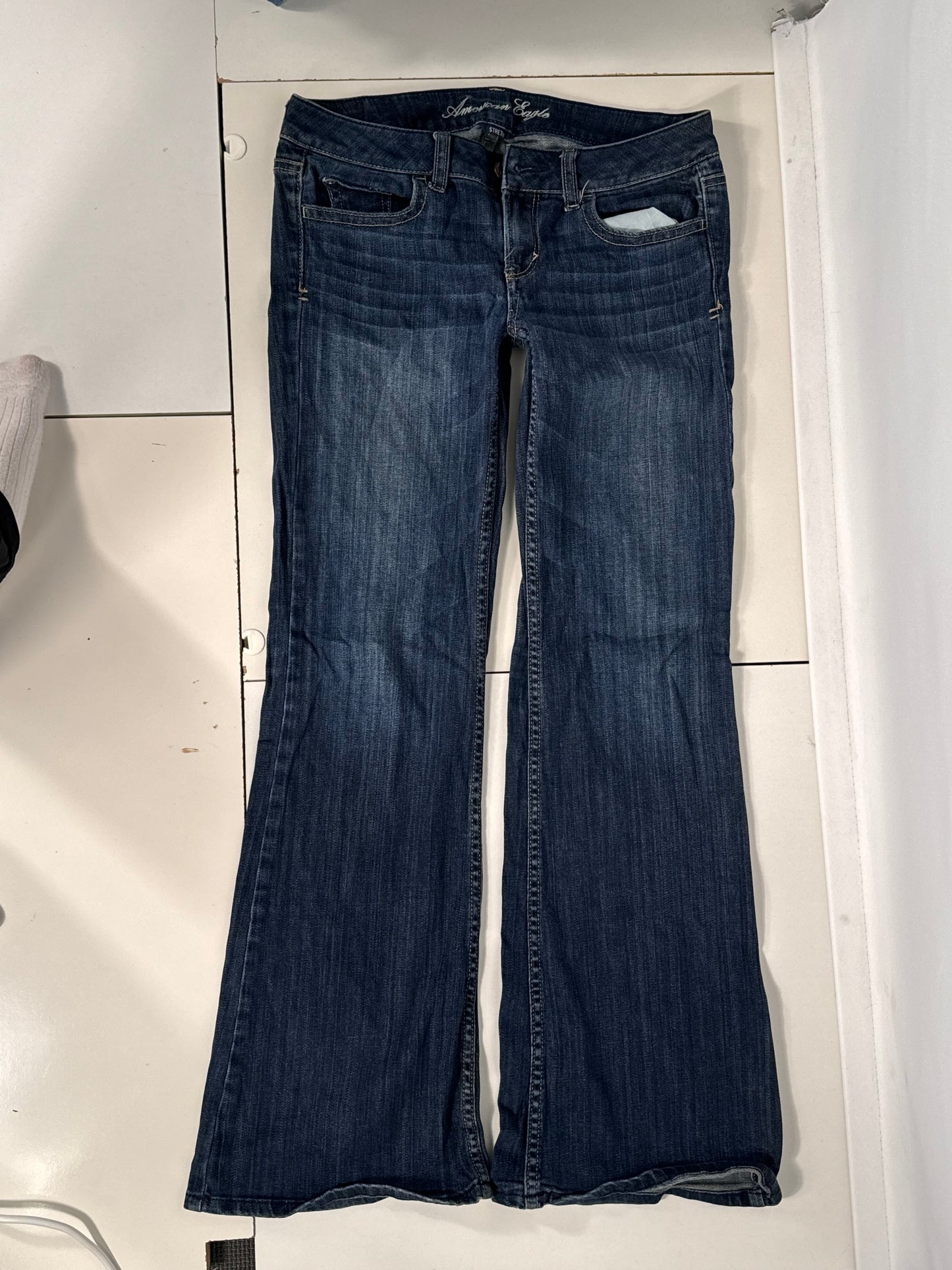 Lågmidjade jeans stl: S