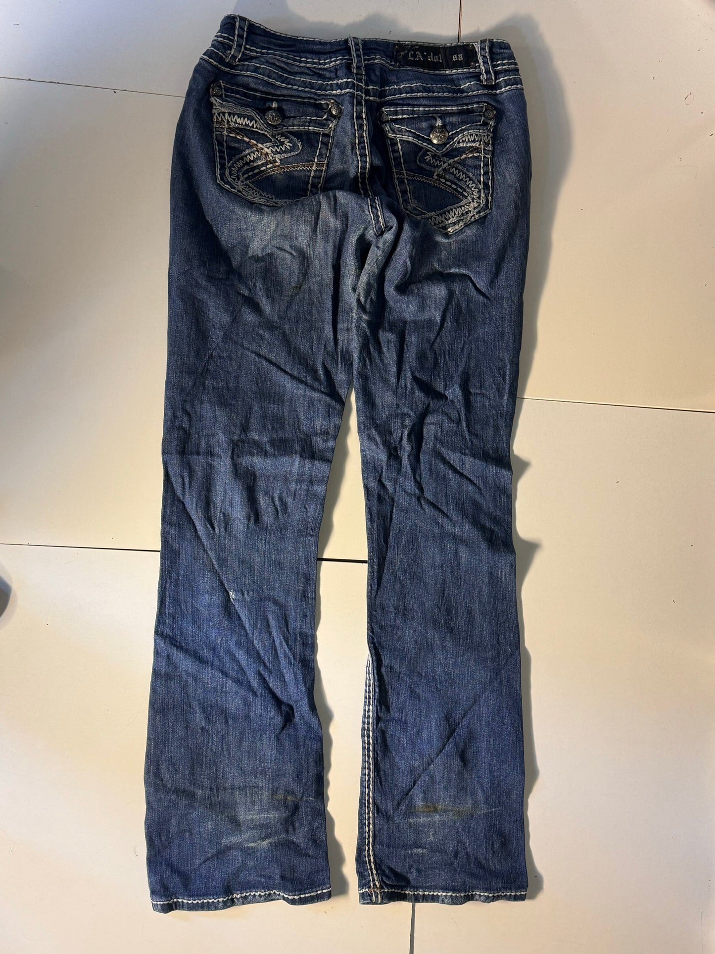 Lågmidjade jeans stl: