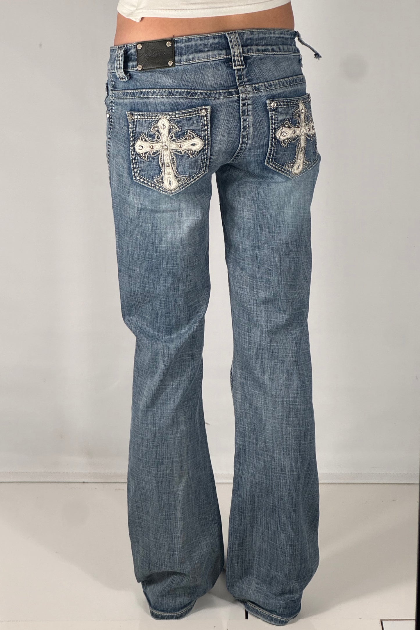 Lågmidjade jeans stl: XS/S