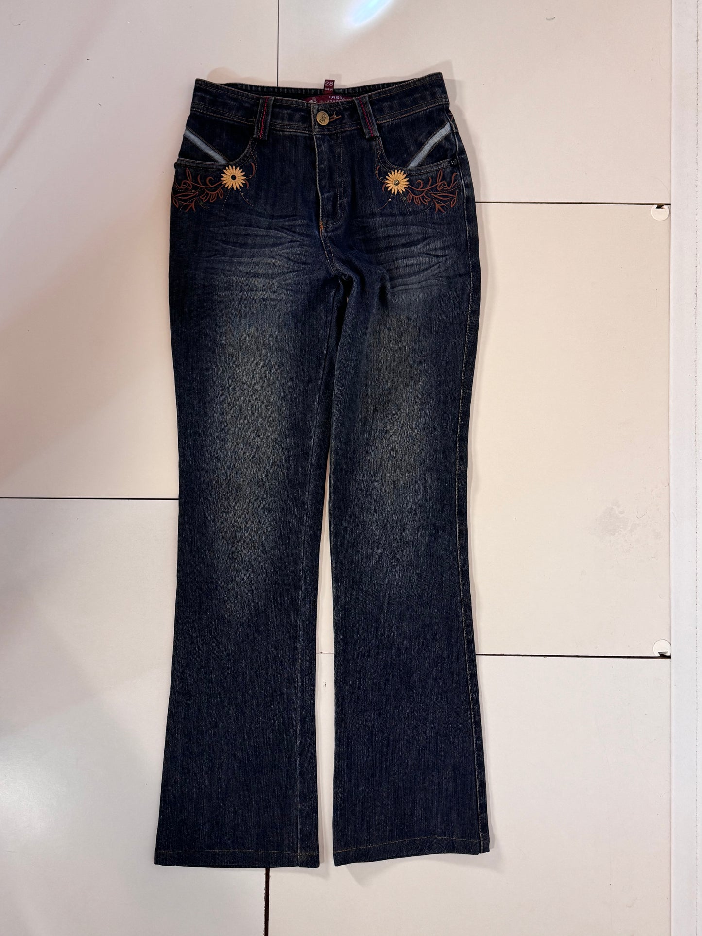 Lågmidjade jeans stl: