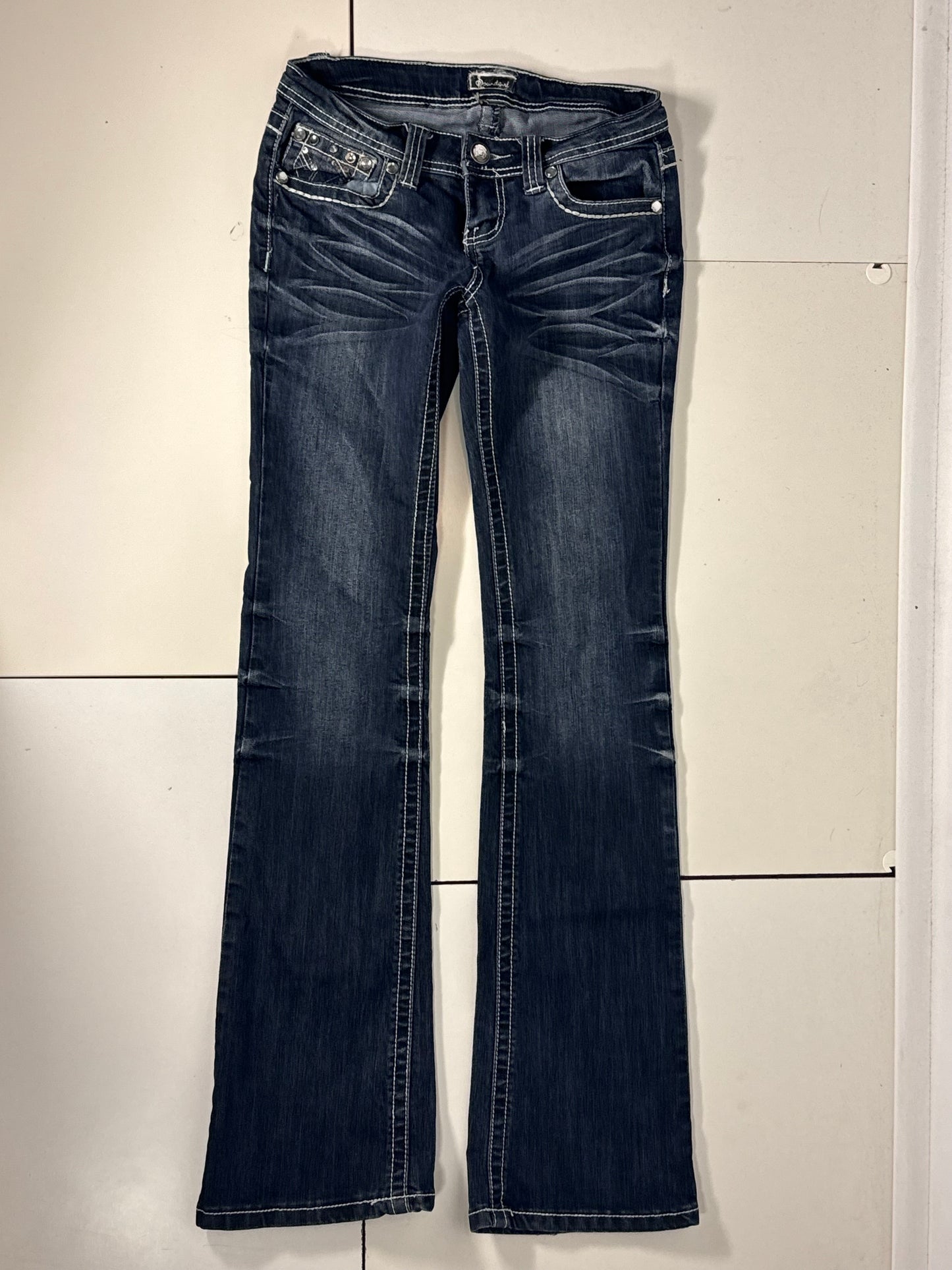 Lågmidjade jeans stl: XS