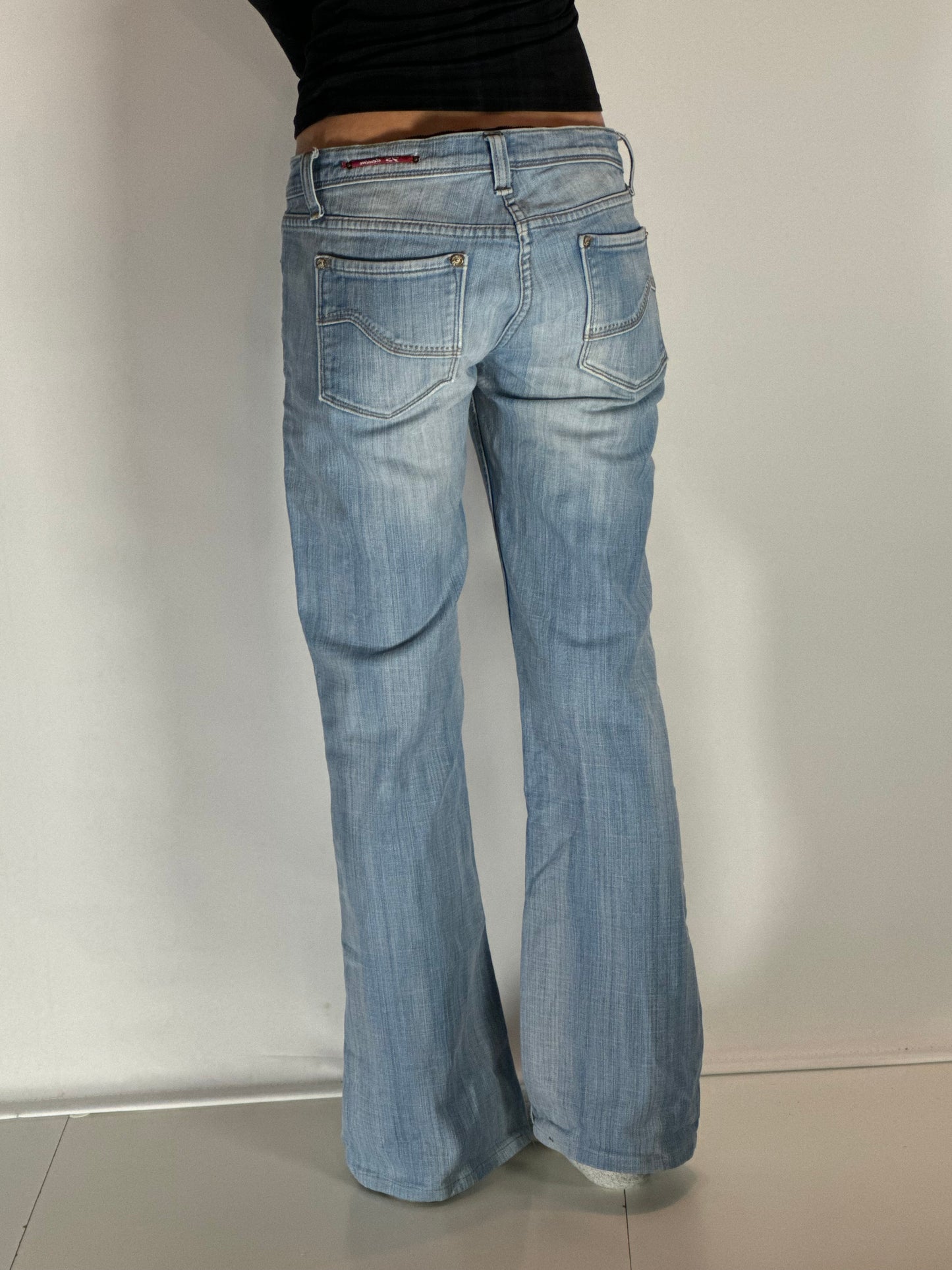 Lågmidjade jeans stl: L