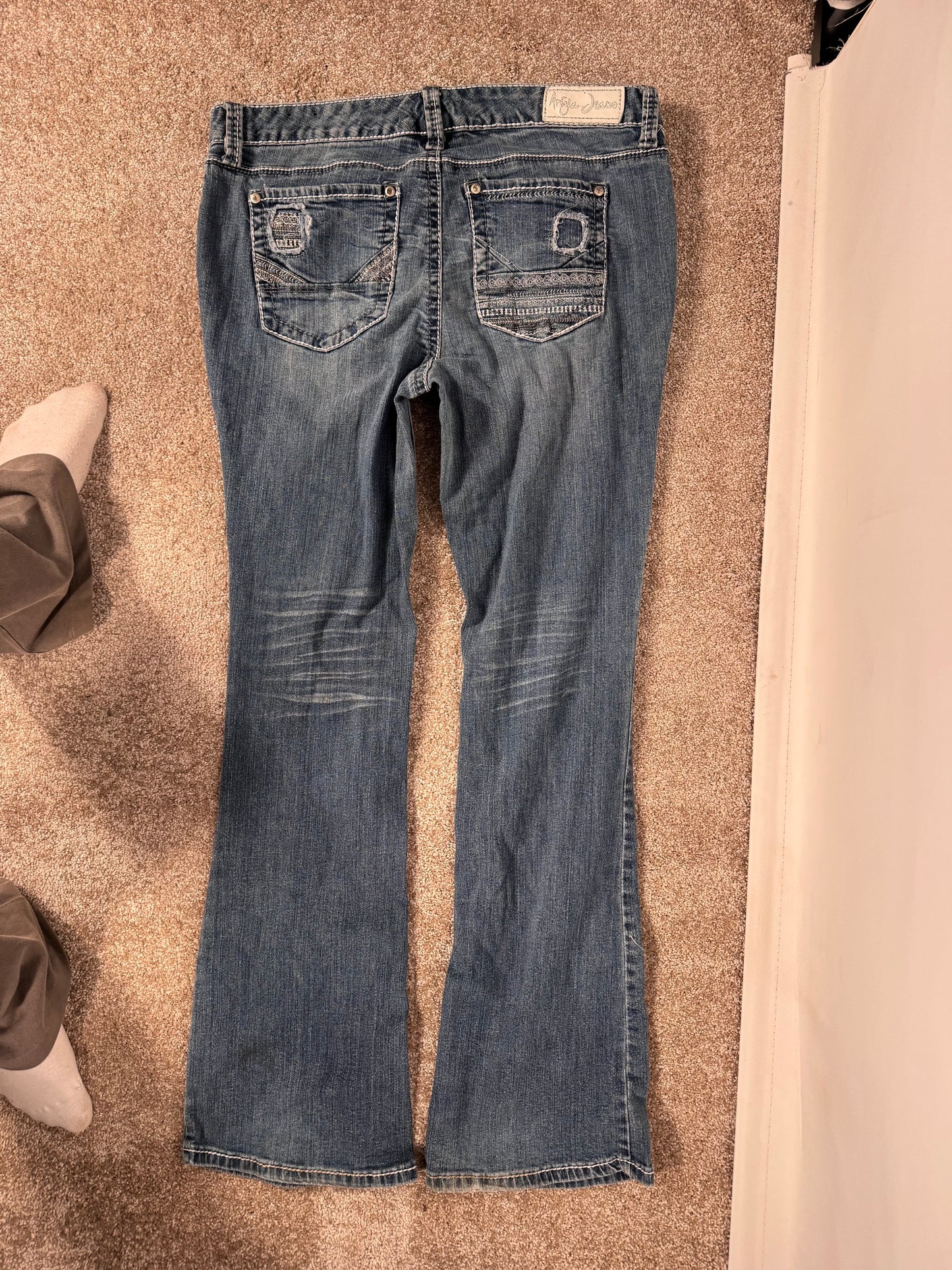 Lågmidjade jeans stl: L