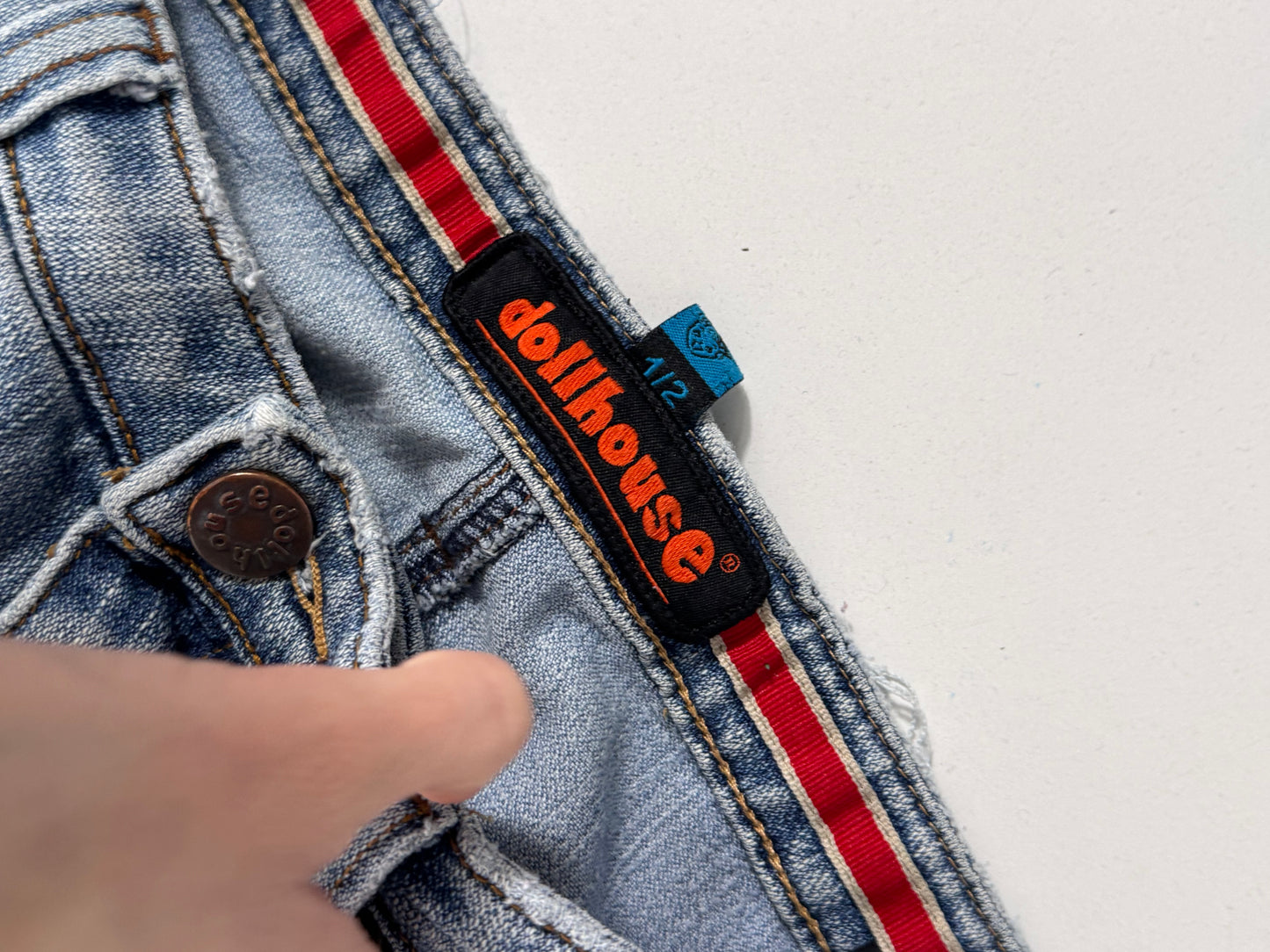 Lågmidjade jeans stl: XS/S