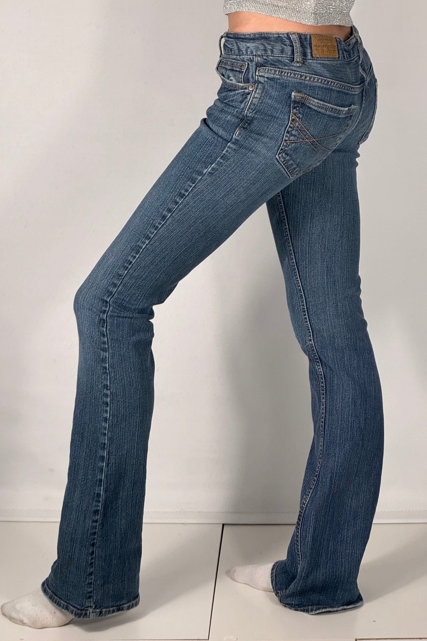 Lavt liv-jeans str: XS
