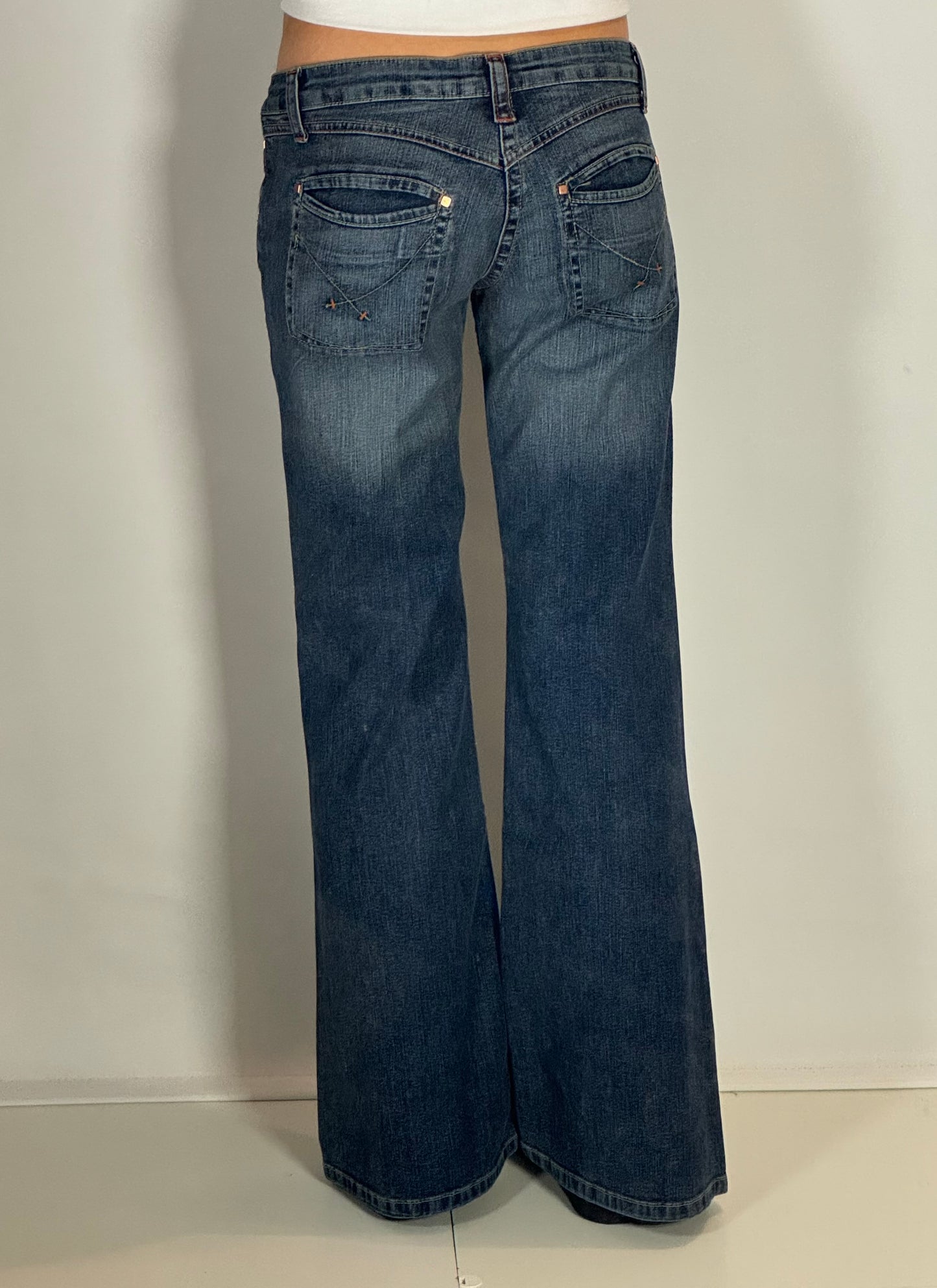 Lågmidjade jeans stl: S