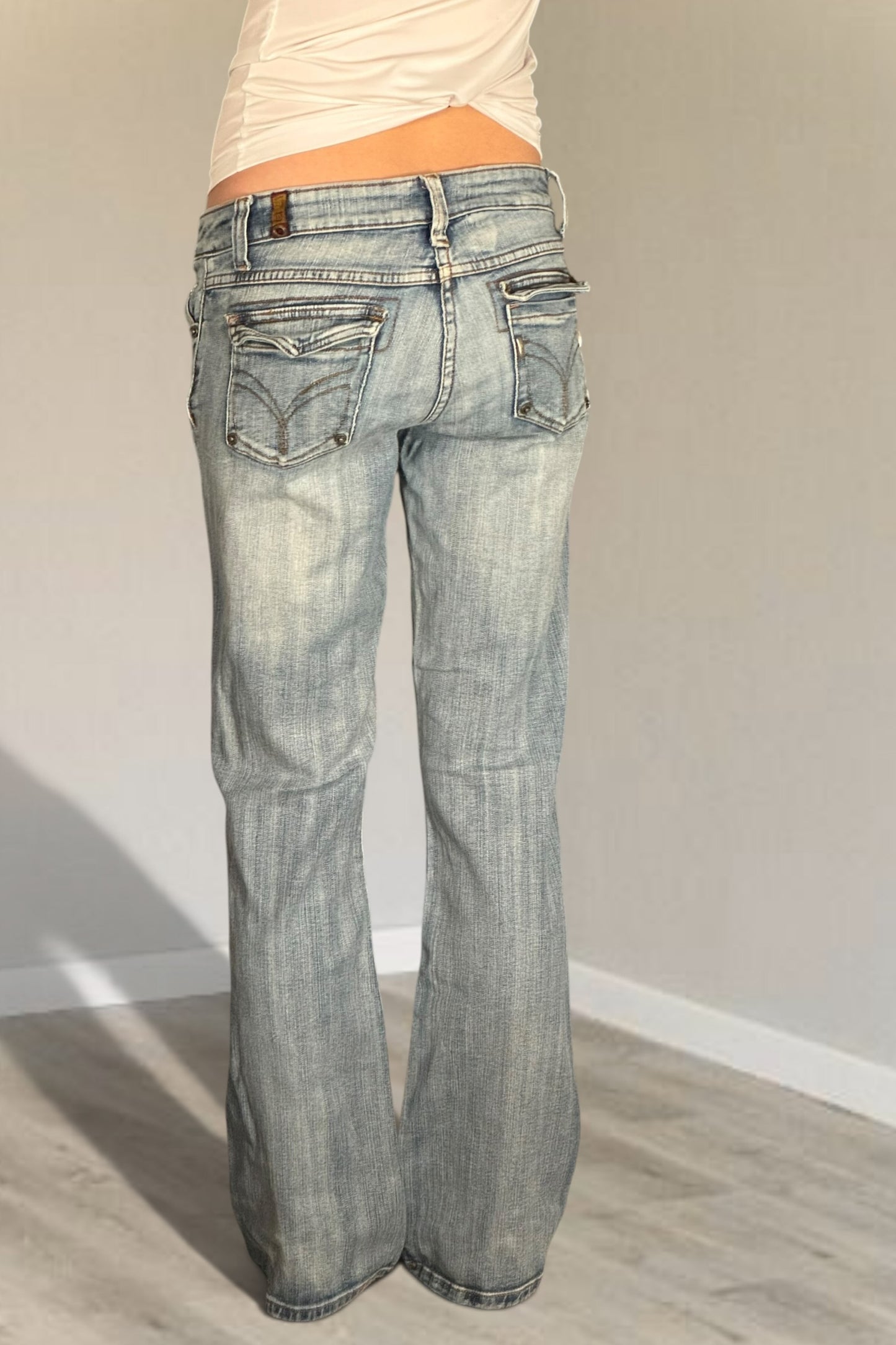 Lågmidjade jeans stl: XS
