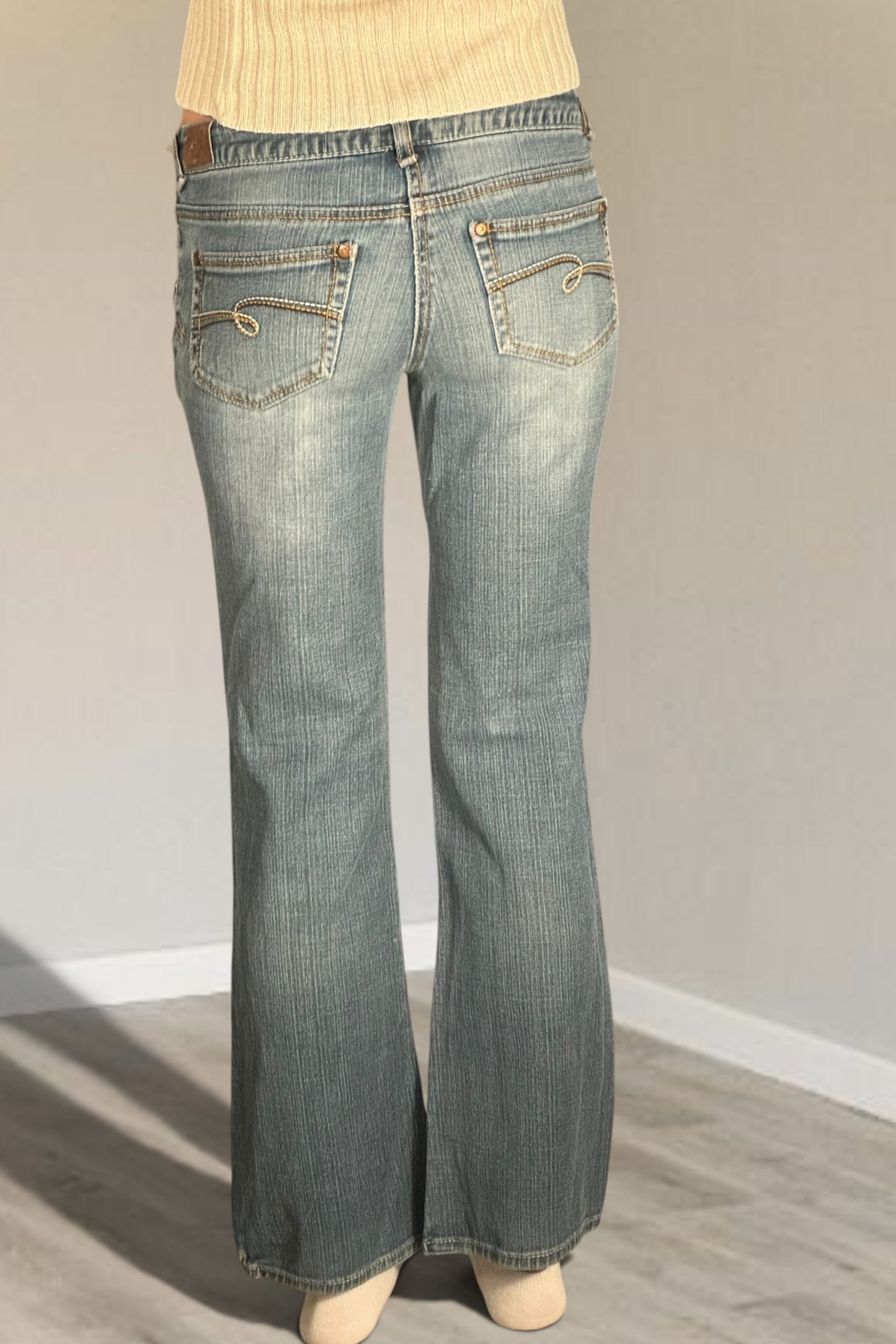 Lågmidjade jeans stl: XS